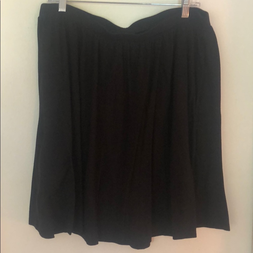 Old Navy plus size black knit mini skirt size 2X
